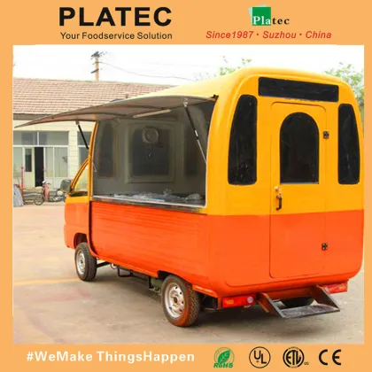 car food truck/hot dog food trailer/street food cart