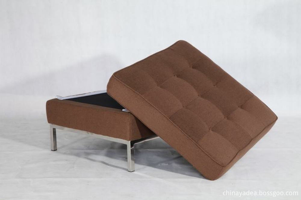 knoll sofa ottoman