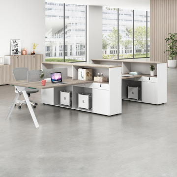 Extra Long Wooden Double Desk for Home Office
