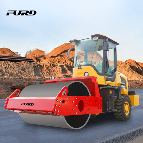 Top con la marca china Fyl-D206 6ton Roller de carretera de suelo vibratorio de tambor individual para la venta