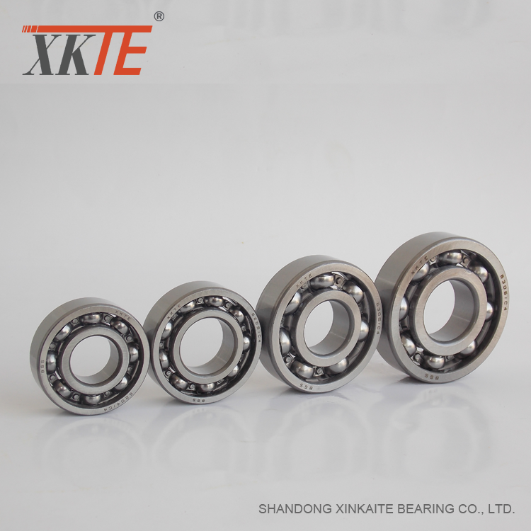 Conveyor Guide Rollers Parts Deep Groove Ball Bearing