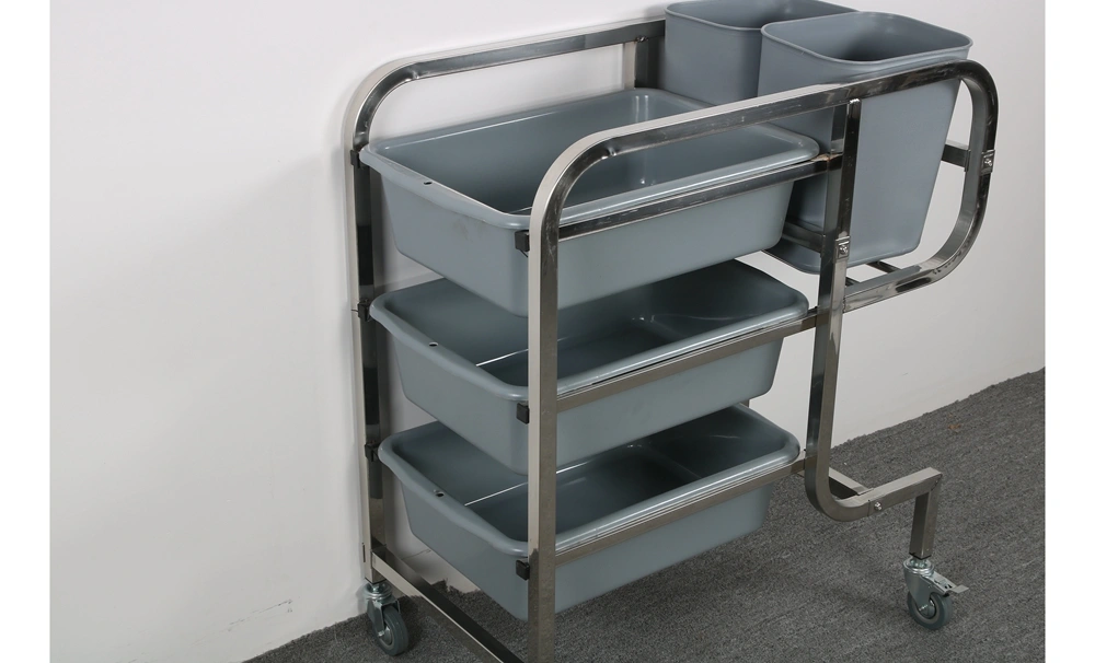 Sample Collection Cart Stainless Steel Tableware collection cart Manufacturers, Stainless ...