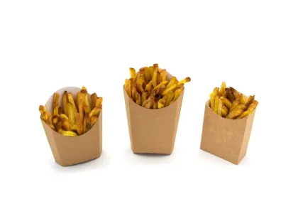Durable Paper Food Tray for Fries