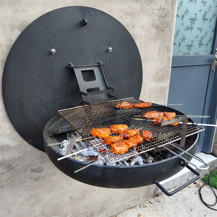 Wall Barbecue Folds Wall Barbecue Folds
