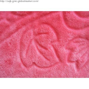 High Quality 100%polyester Flannel cutting Fabirc