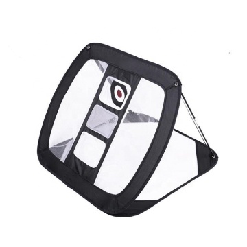 Adjustable Pop-Up Golf Practice Net for Backyard Chipping and Warm-Up