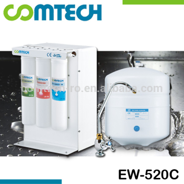 6 Stages RO Water System with 1 GPM UV Sterilizer with Quick-Changed Cartirdge