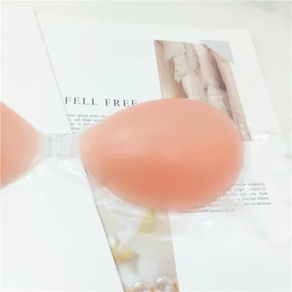 Sexy Girls Seamless Strapless Bra Silicone Bra