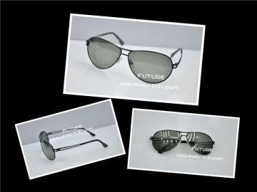 Metal Aviator Polarized Sunglasses