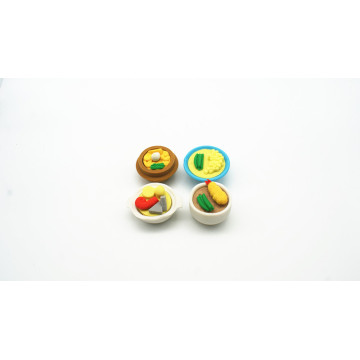 3D Food Porridge Series Eraser