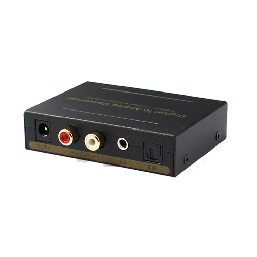 Digital to Analog Audio Converter and Switch