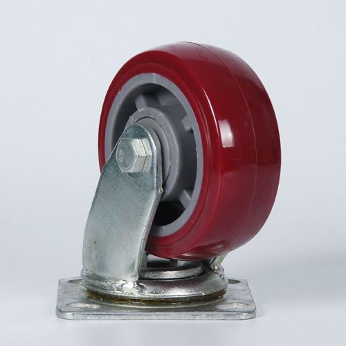 Heavy Duty Plastic Rubber Rolling Swivel Caster Wheels