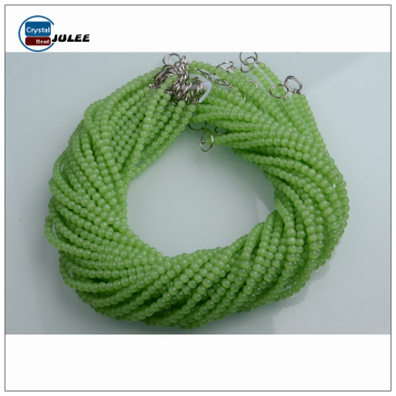 Custom bead wholesale 4mm round beads crystal beads on shoes