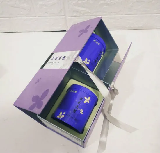 Elegant Double Folding Gift Packaging Paper Box