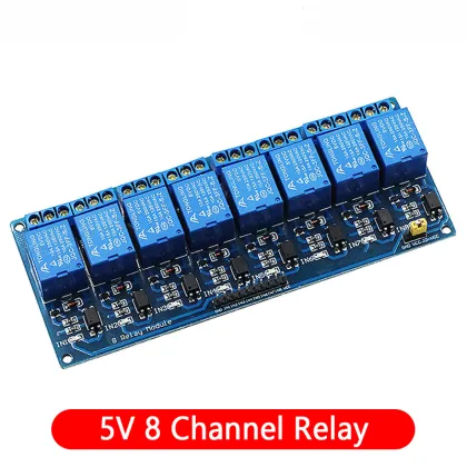 5V/12V 1-8 Channel Relay Module with Optocoupler for Arduino
