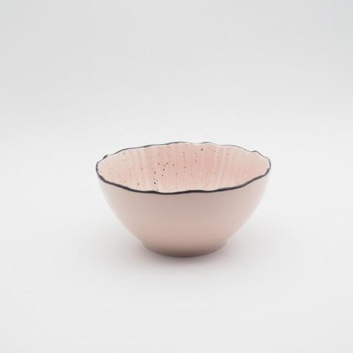 Conjunto de mesa de mesa de porcelana rosa