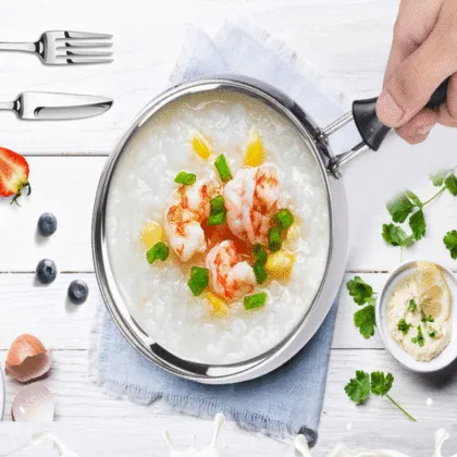 Stainless Steel Hot Milk No-smoke Coating Pot