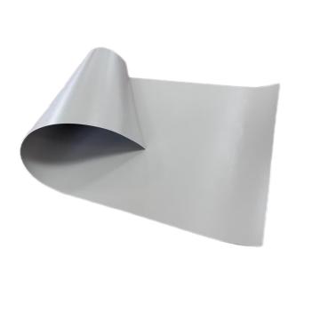 Погодные 550GSM Grey PVC Cotuled Tarpaulin 1000D прочность