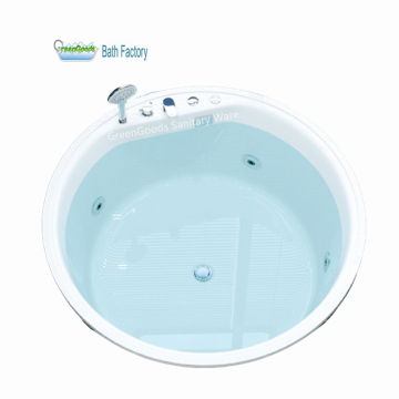 China-Made Double Seat Acrylic Soaker Tub with Jet Spa and Hydromassage
