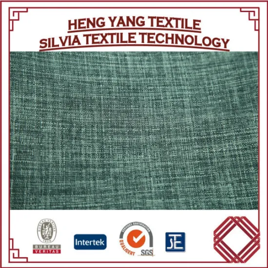 Woven Yarn Dye Linen Fabric Resistant /Waterproof fabric for upholestery fabric