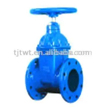 Gate Valve with Rubber Sealing