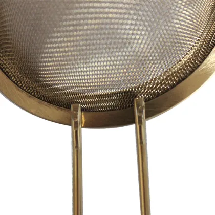 Stainless Steel Golden Barware Fine Mesh Strainer