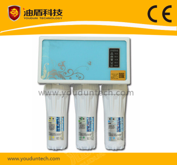 เครื่องกรองน้ำอัตโนมัติ ด้วยฝุ่น-หลักฐานแก้ว