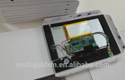 Customize LCD Video Brochure Card, Advertising Video Card, Video Greeting Card