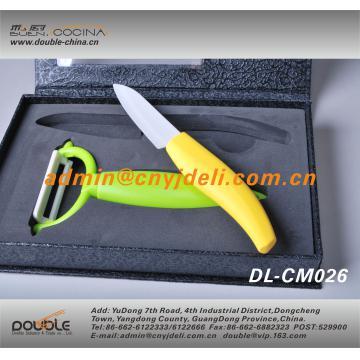 Color Ceramic Knife & Peeler Set DL-CM026