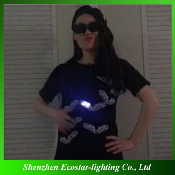 Factory Price Light Up LED Music T-shirt