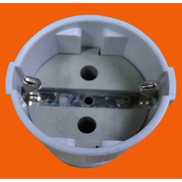 Soket Listrik 2 Pin Bulat Gaya Eropa (P8062)