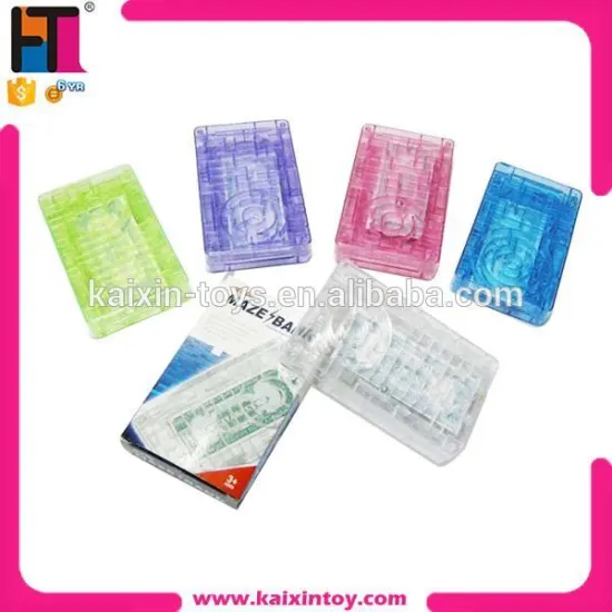 Colorful Plastic Maze Puzzle Game,Intelligence Maze For Promotion