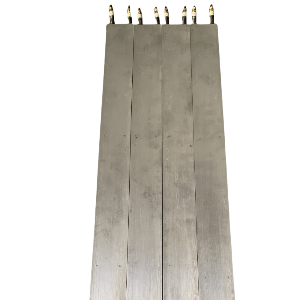 Cast aluminum electric heating module
