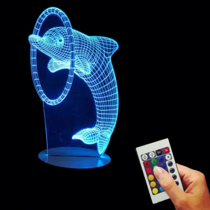 3D table desk lamp for kids children gifts