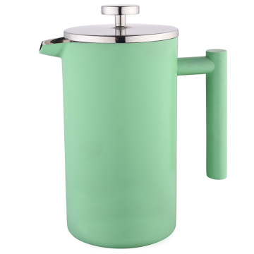 Green Painting Coffee Press French