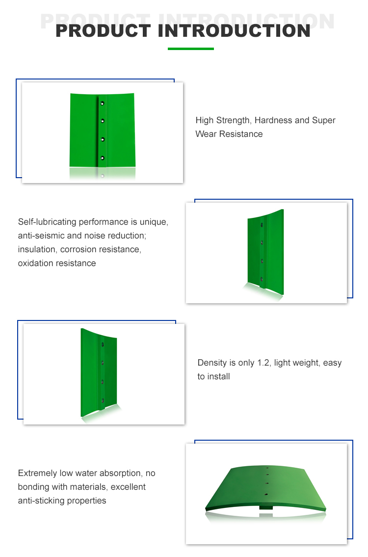 Resistente a la abrasión PA6 Hoja de nylon Color verde Panel de nylon Mc Placa de nylon 1 Comprador
