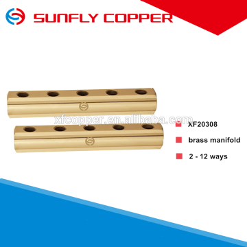 manifold 5 ways CW617N brass pipe