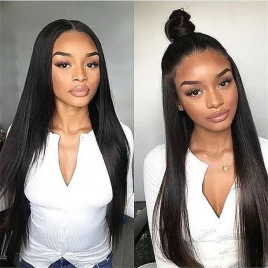 2021 wholesale price Sunlight Lace Front Wig With Baby Hair Human Hair Lace Front Wigs Brazilian 10A Grade Human Hair Wig