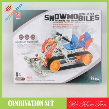 Snowmobiles assembly toy's series assembly toys