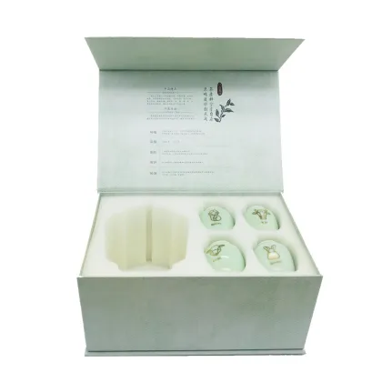 Paper cups packaging  box with foam