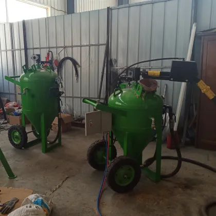 Dustless Blaster DB500 DB800 Sand Blaster Tank