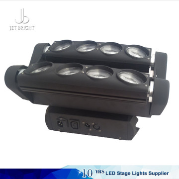 8x10w white led moving head beam led spider light