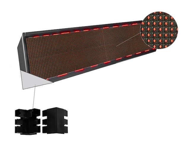 single red led display