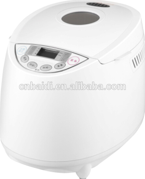 LCD Plastic small automatic electric bread maker machine 12 Programs 1.5LB with GS,Rohs,LFGB ,CCC