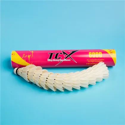 TCX6000 Badminton Shuttlecock - Nice Goose Feather for Training