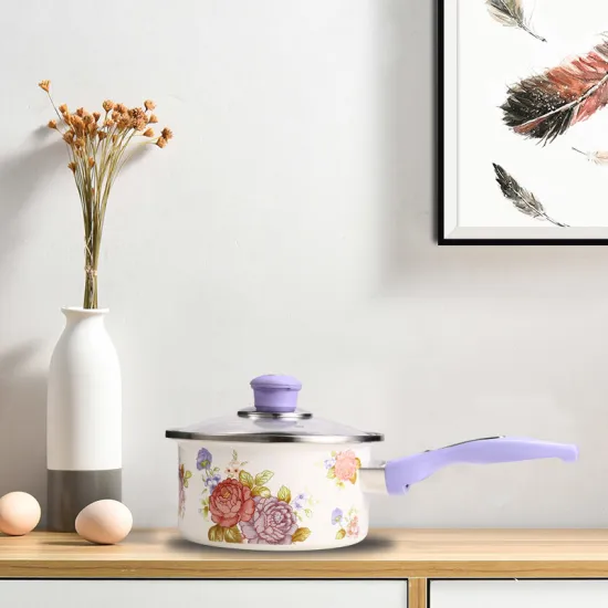 18cm Best Selling Cookware Stocks Pot Cast Iron Enamel Kitchenware Soup Casserole