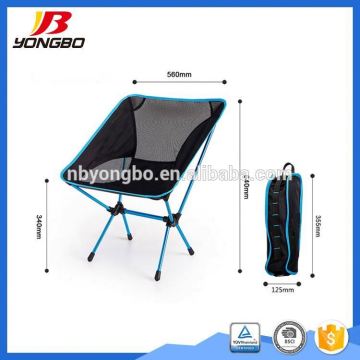 OEM ODM factory 600d fabric foldable lightweight camping chairs