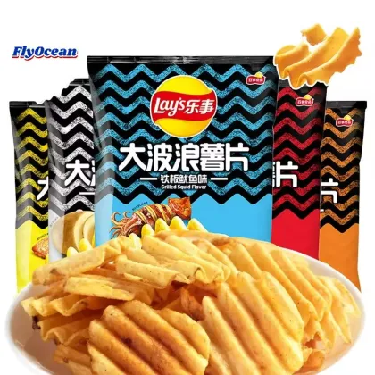Wholesale Exotic Snacks: Fried Fruit, Vegetable Chips & Spicy Lays Potato Chips