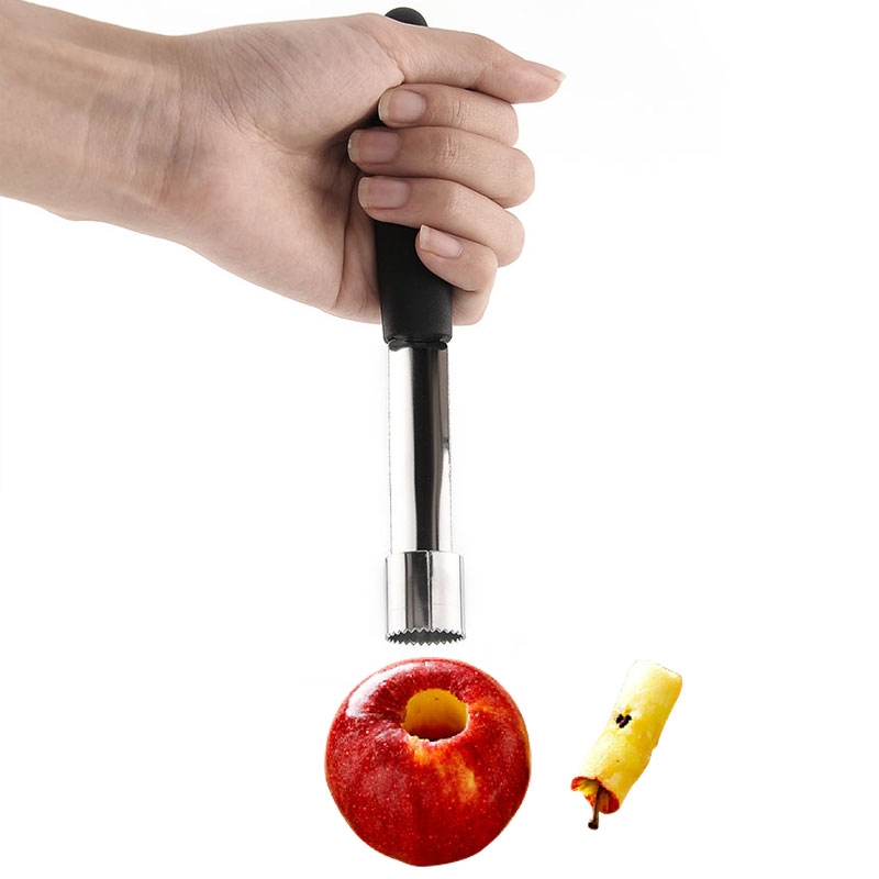 180mm(7'') Pear Bell Twist Fruit Core Seed Apple Corer Pitter Remover pepper Remove Pit Kitchen Tool Gadget Stoner Easy