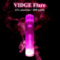 Thiết bị Vape E-Cig dùng một lần 800puff Vidge Flare